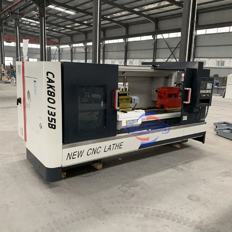 Cnc Lathe Spindle 400mm Swing Over Bed Flat Bed Lathe Cnc Desktop Torno