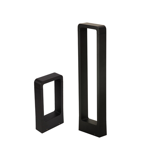 Decorative Garden Bollard Light With Rotatable Head , Garden Landscape Lighting