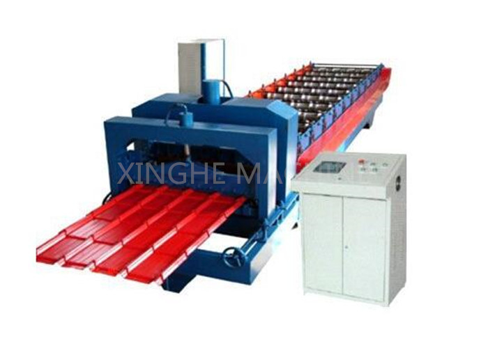 Easy Operating Automatic Roll Forming Machines For 840mm Antique Glazed Tile