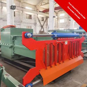 Front Stencil Mixing Extruder Pre-screen Extruder Block Making Machine