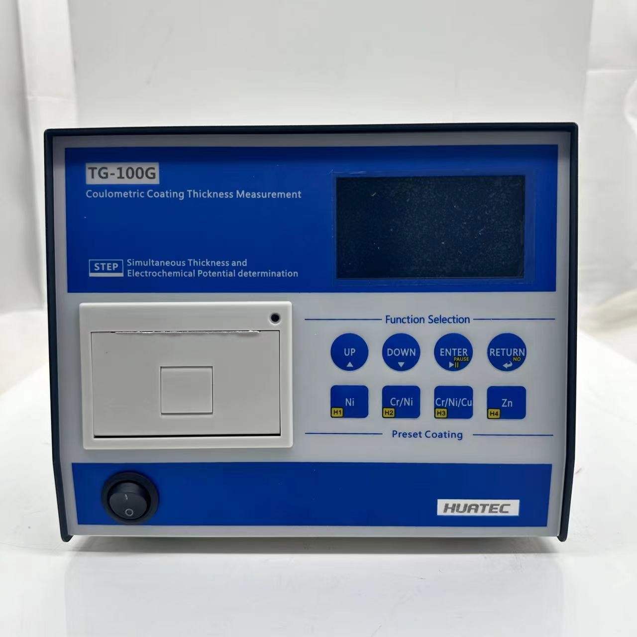 TG-100G Electroplating Coulometric Thickness Tester Wire Testing Connected To