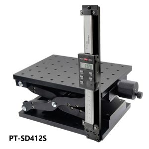 China Large Stroke Optical Experiment Precision Manual Lifting Stage With Digital Calipers on sale