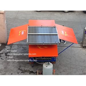 China Solar Powered Water Purifier Machine  Seawater To Drinking Water Machine on sale