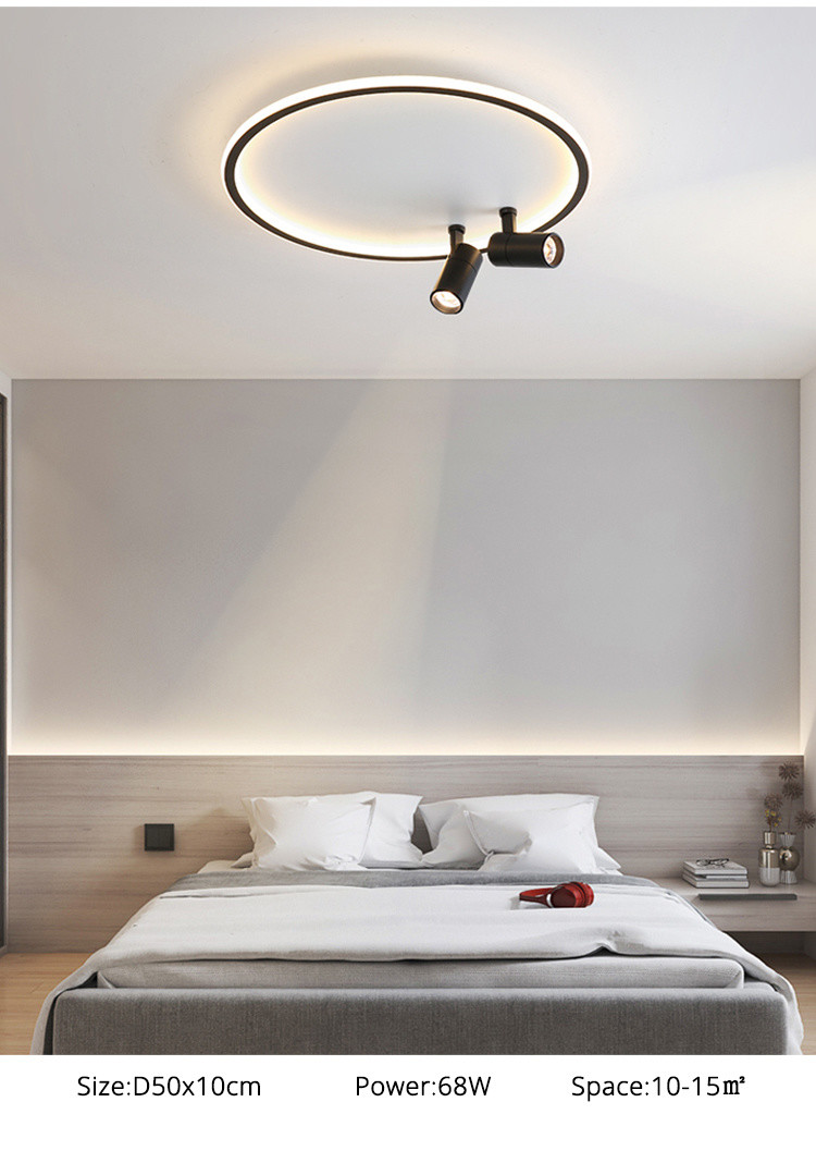Simple LED Ceiling Lights For Home Entrance Balcony Living Room Bedroom Indoor Round Ceiling Lights（WH-MA-223）