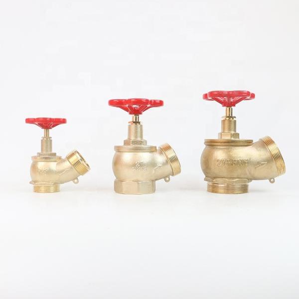 Quality Red Painted Fire Coupling 1-1/2" 2" 2-1/2" Oblique Fire Hydrant for sale