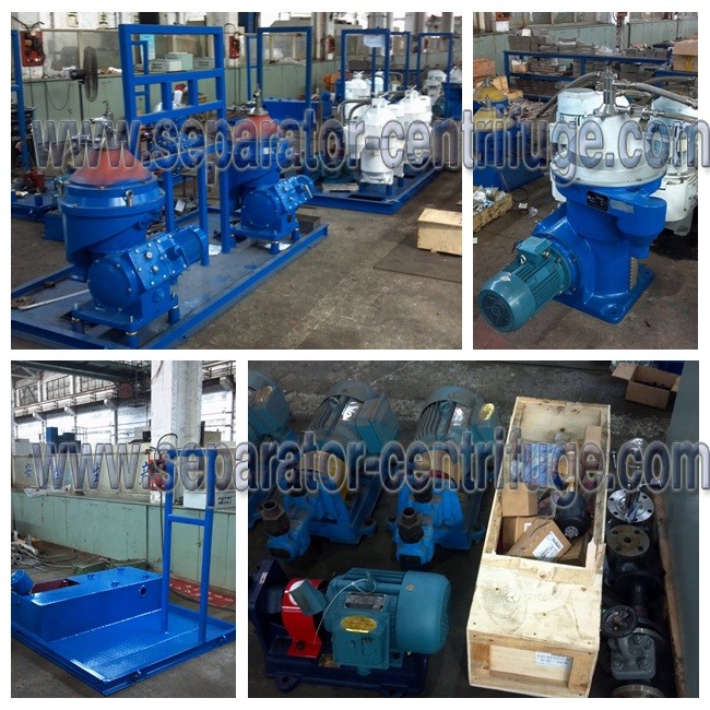 Fuel Oil Centrifuge Disc Stack Centrifuges , 2000LPH 3 Phase Separator