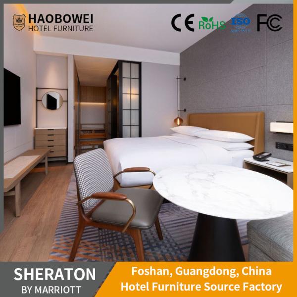 Customized Sheraton By Marriott Business Hotel Modern King Size Bedroom