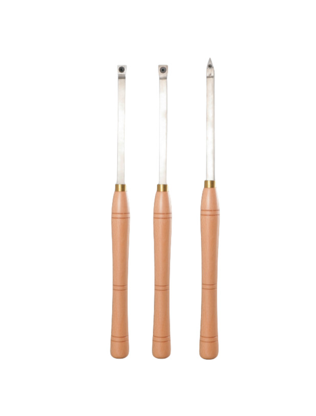 Diamond Shape Radius Carbide Tip Wood Turning Chisels ODM OEM