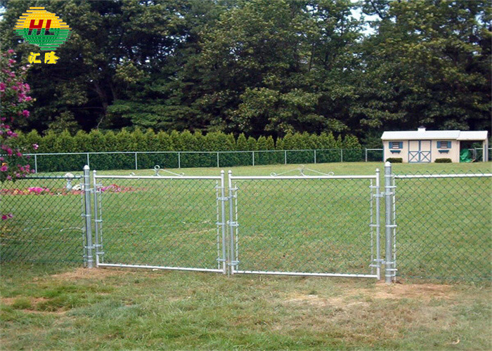 10 Gauge Steel Wire Heavy Galvanised Chain Link Fence 6ftx 45ft Roll