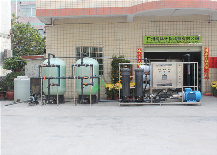 Brackish RO Water Plant Machine For Ground , Spring , Well , River , Borehole