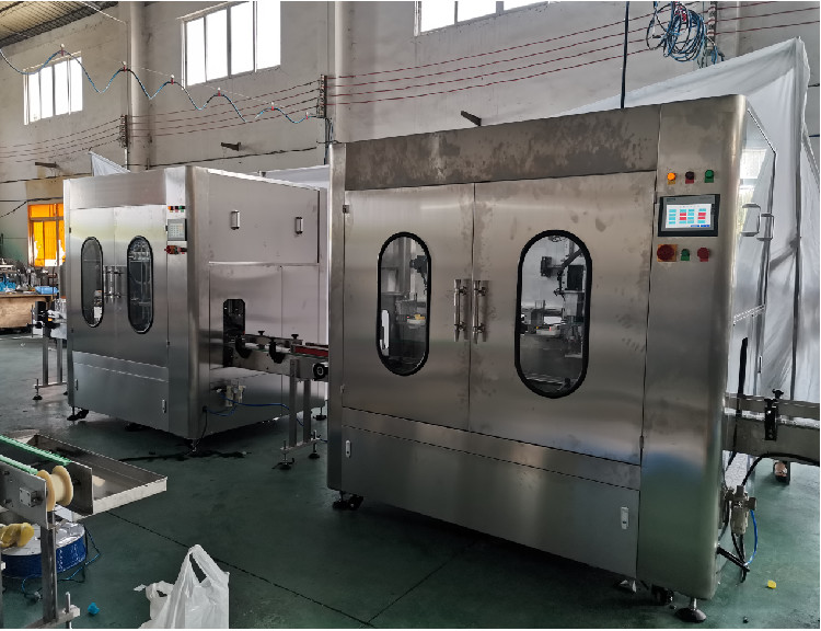 3500pcs/hour Automatic Follow Up Filling Capping Line