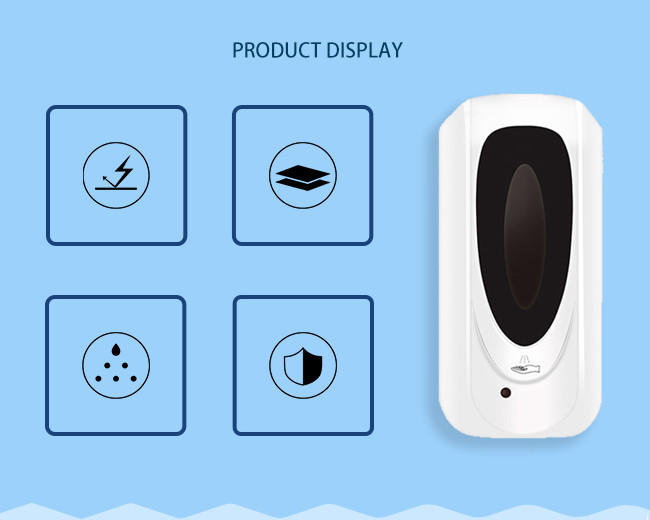 1000ml Wall Mounted Hand Sanitizer Dispenser