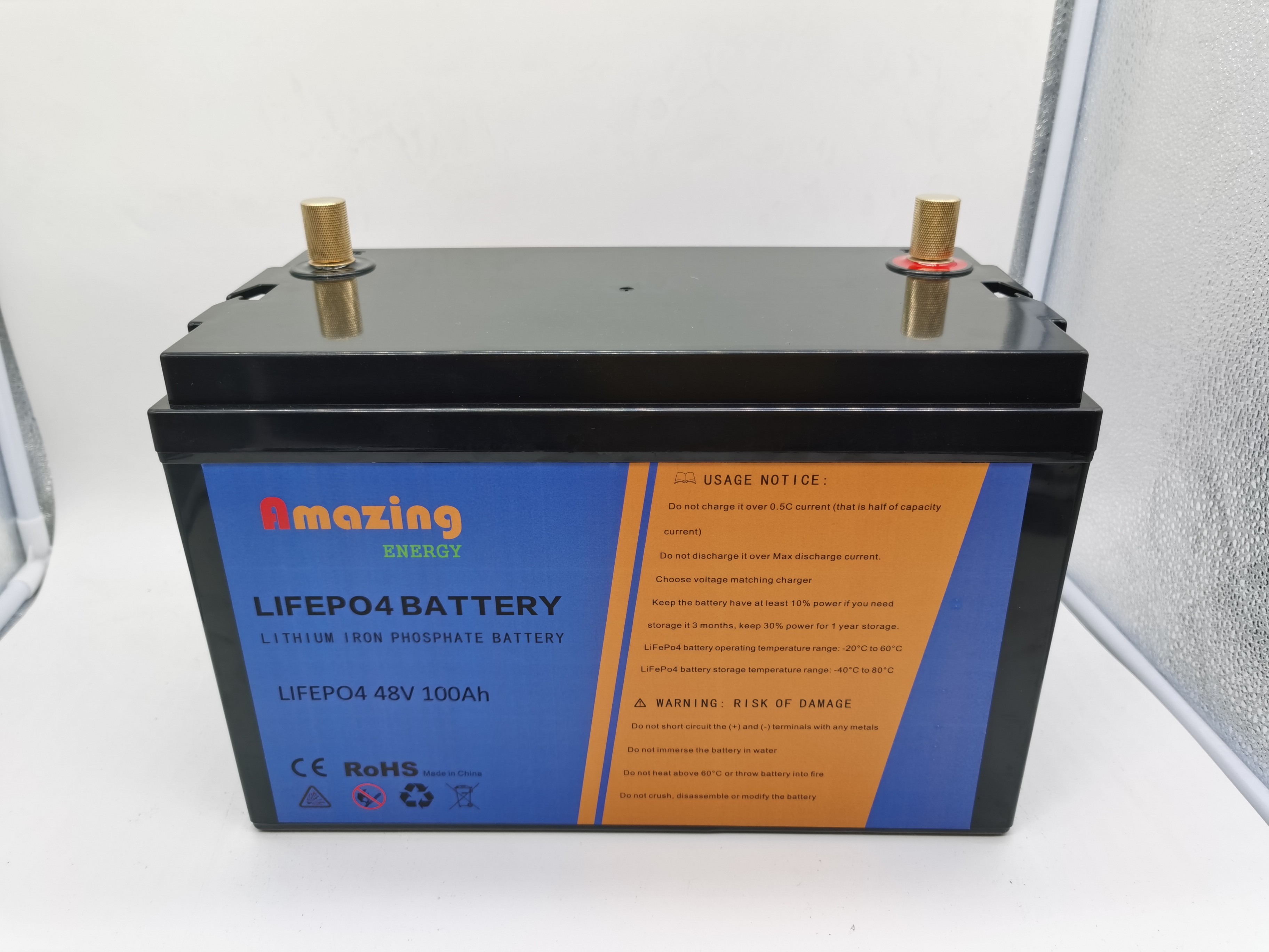 Power Storage System Lifepo4 Battery 48V 100Ah For Home Energy Storage