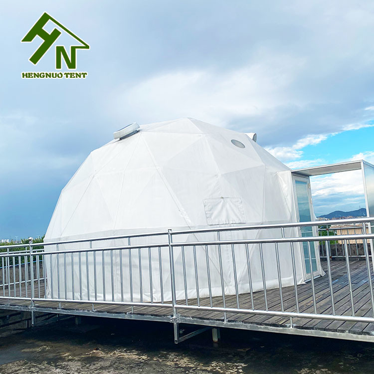 White PVC pvc dome tent Hotel Tent geodesic tent outdoor dome tent