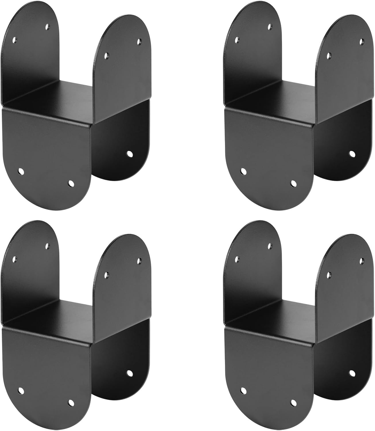 14 Gauge 4x4 Post Anchor Steel Mounting Brackets For Post To Wood Deck