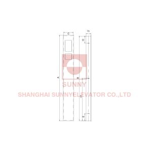 Supply Cheapest Good Quality Control Cop &Lop Panel Intercom System For Elevator