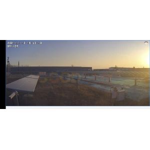 PV Strings Slewing Drive Solar Tracker With Strong Wind Resistance