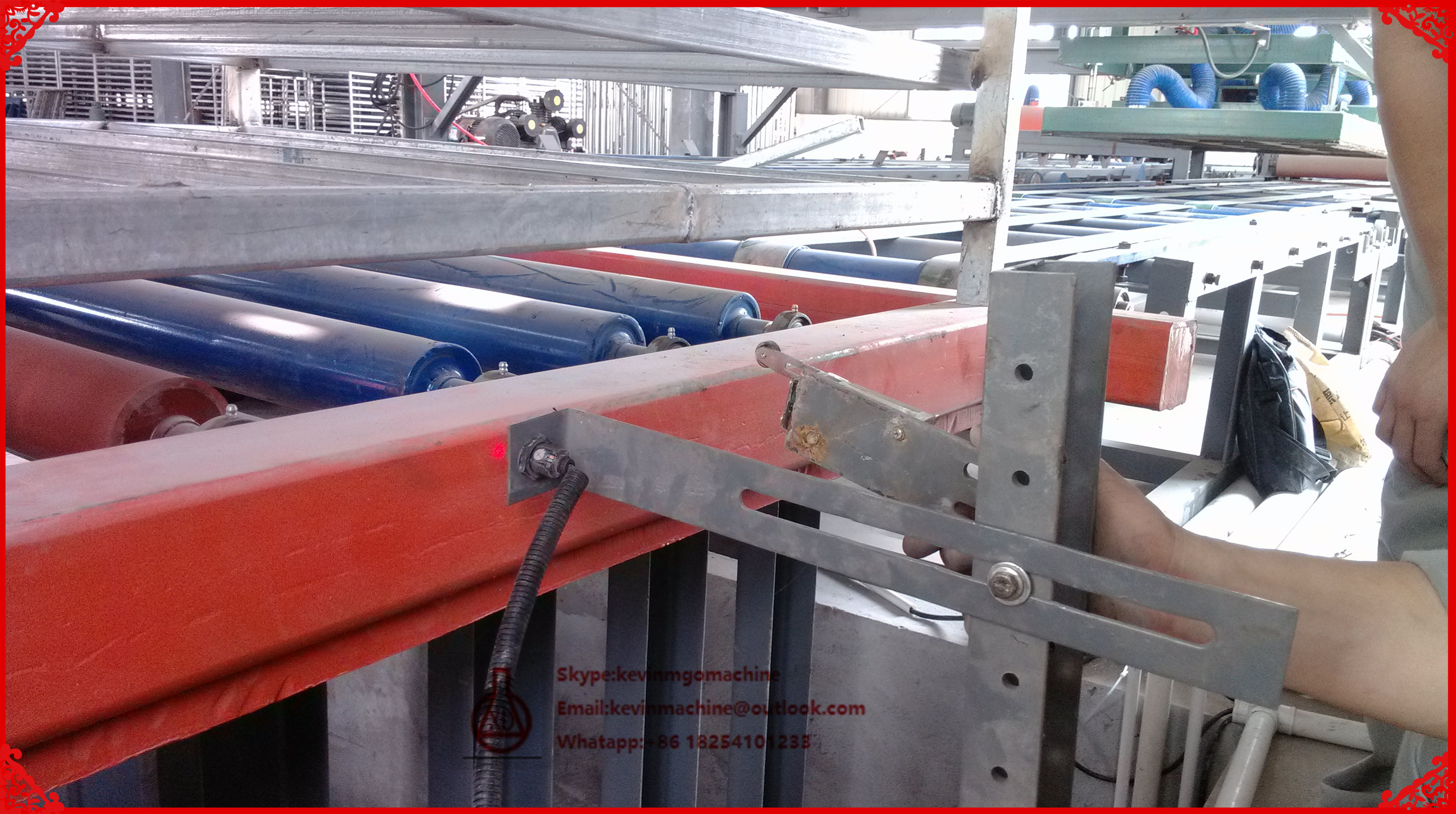 2000 SQM Capacity Fiber Cement Board Production Line for Heat Insulation Fire Fighting Sheets