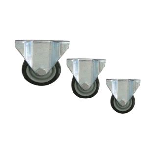 China 3 inch / 4 inch heavy duty Swivel Caster Wheels Black / Bordeaux / Gray on sale