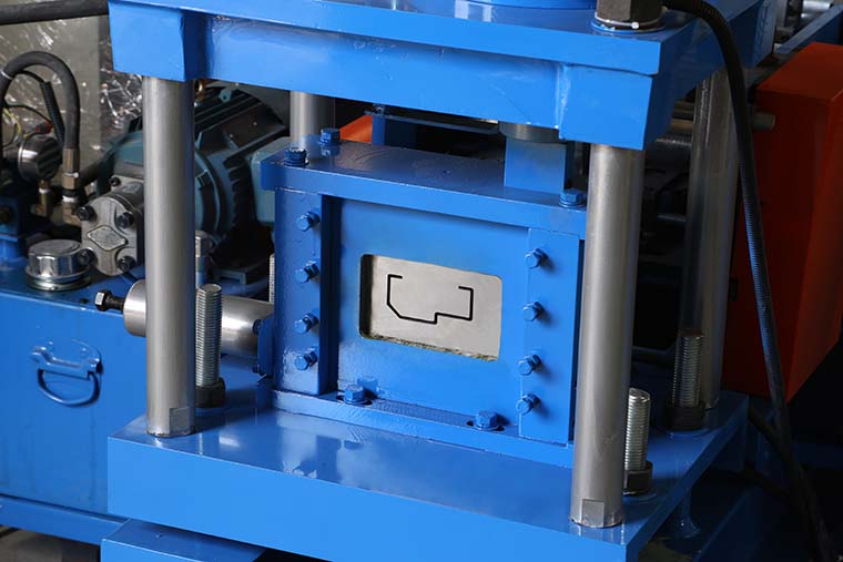 Colored Steel Door Frame Roll Forming Machine 15-20m/min 18 Months Warranty