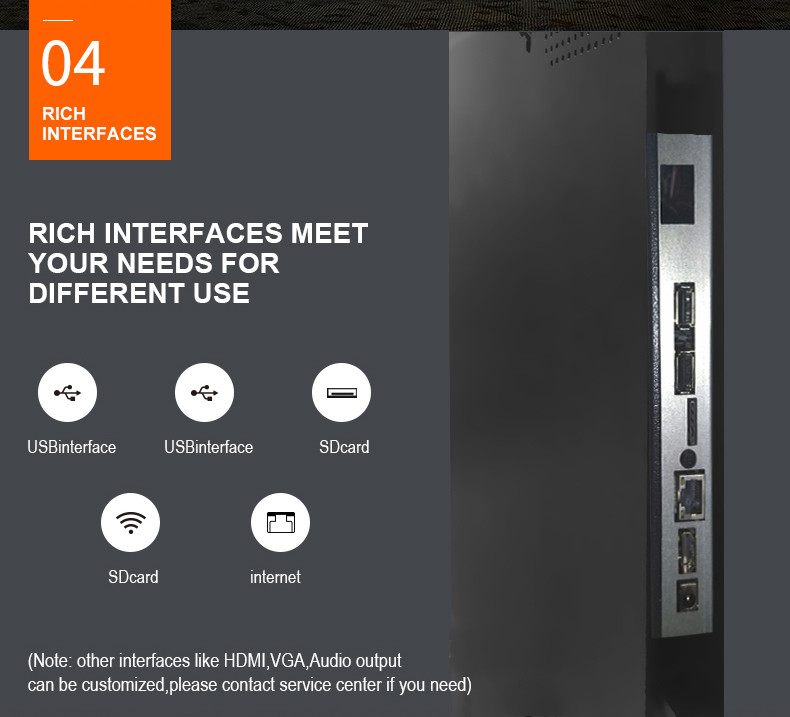 55 Inch Functional Smart Self Service Inquiry Kiosk Queue Management System Touch Payment Kiosk