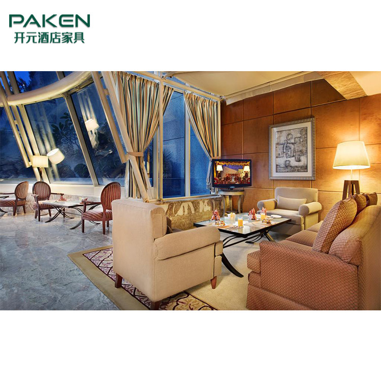 Modern Luxury Customized Hotel Living Room Furniture Sets