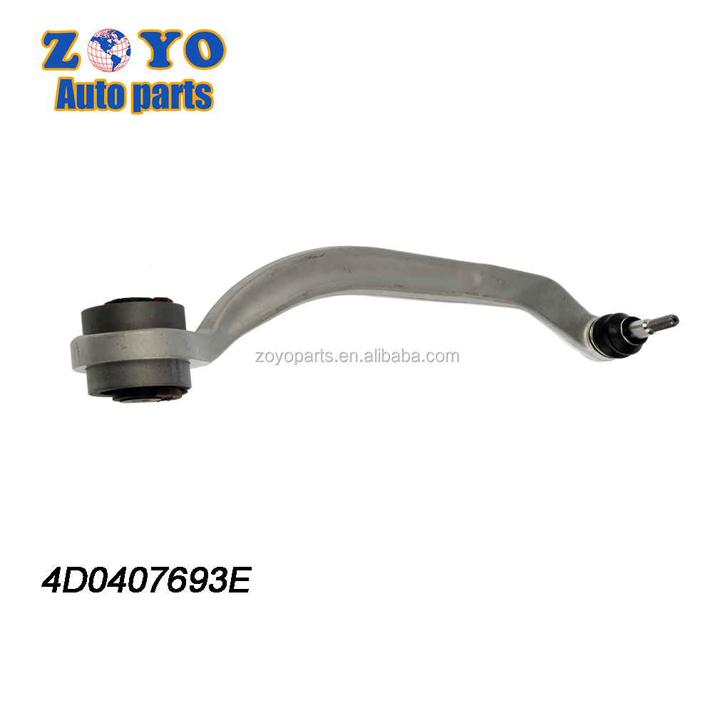4D0407693E 4D0407694E Control Arm Adjustment for Audi A6/A4 and Nature Rubber Bushing