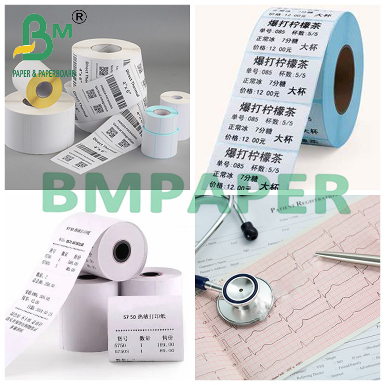 220gsm Cash Register Paper Thermal Synthetic Card With Hot  Melt Thermal