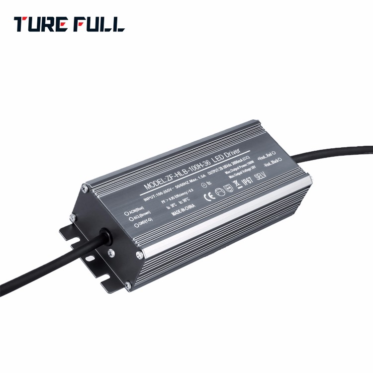 Single Output 50w Constant Current Led Driver White Color 3 Years Warranty