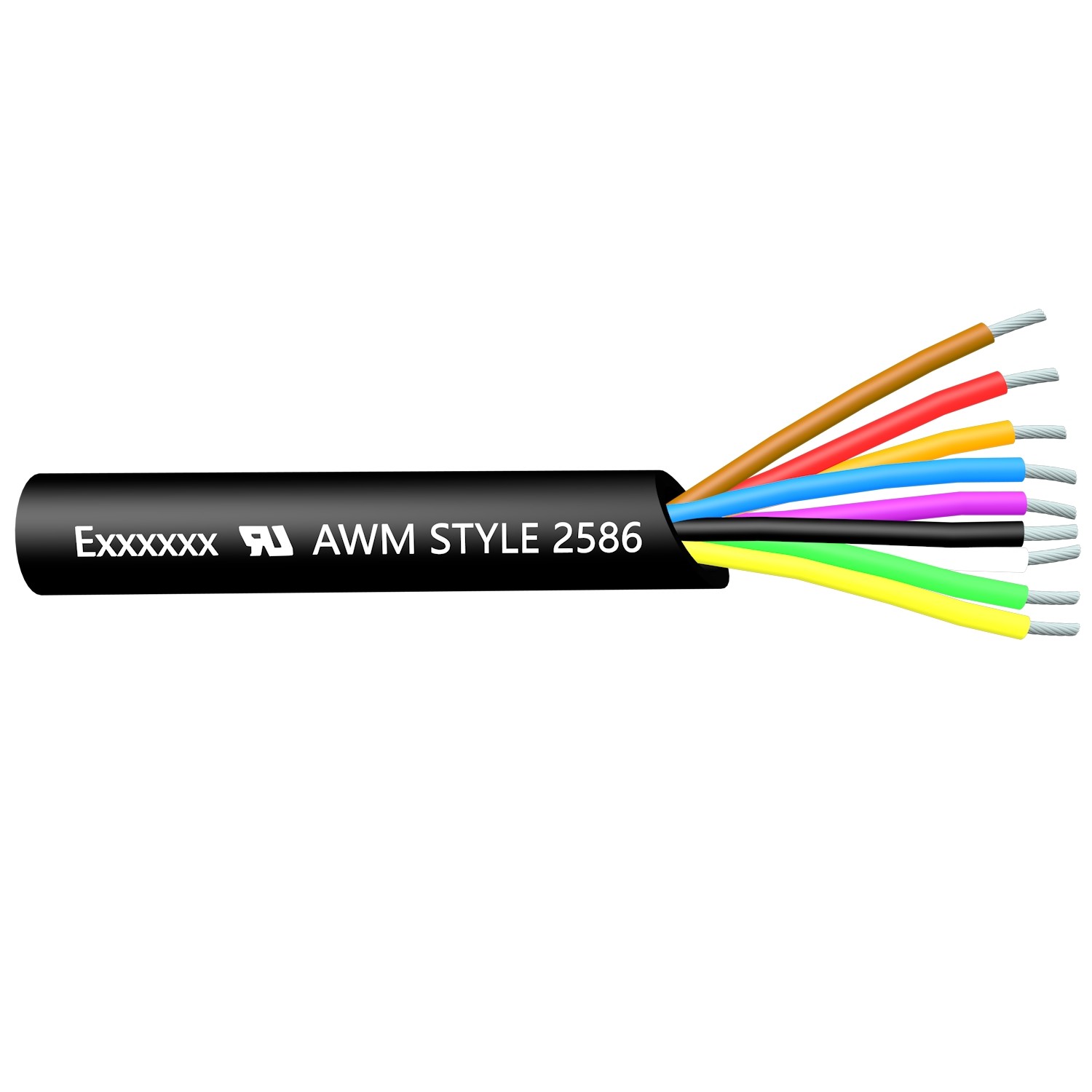 UL VW-1 Flame Retardant Copper Wire Cables With 105.C Temperature Rating For Electronics Integration