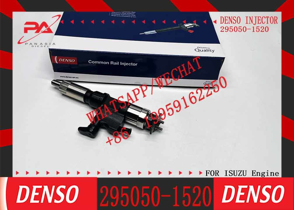 High Quality New Common Rail Injector Diesel Fuel Injector Nozzle Assembly 295050-1520 8-98243863-0 For ISUZU 6HK1 4HK1