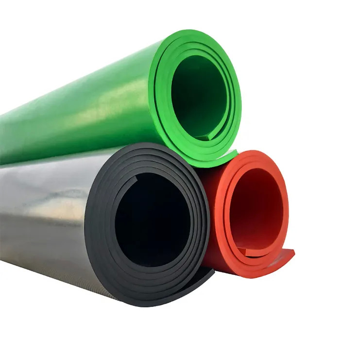 Sbr Natural 15mm High Temp Rubber Mat Sheet With Excellent Weather Resistance