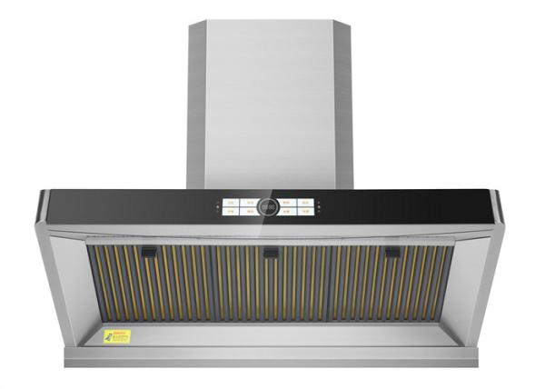 Range Hood For Commercial Villa Large Size Large Suction Stainless Steel Shell