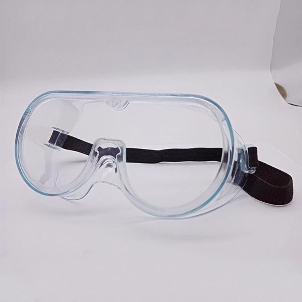 Custom Medical Safety Glasses , Surgical Protective Glasses White Frame Anti