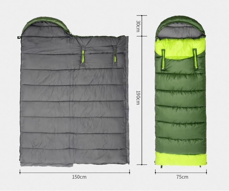 Wearable Hand Free 220*75cm Polyester Sleeping Bag