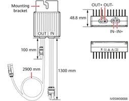 Huawei Optimizer Merc-1100w-P Smart Pv Solar Power Optimizer 1100w For Home