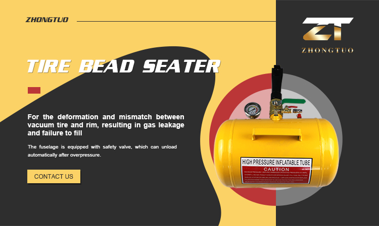 Corrosion Resistant Tire Bead Seater , 42cm 5 Gallon Bead Blaster