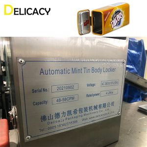Automatic Locking Tin Can Making Machine With Strip Feeding System