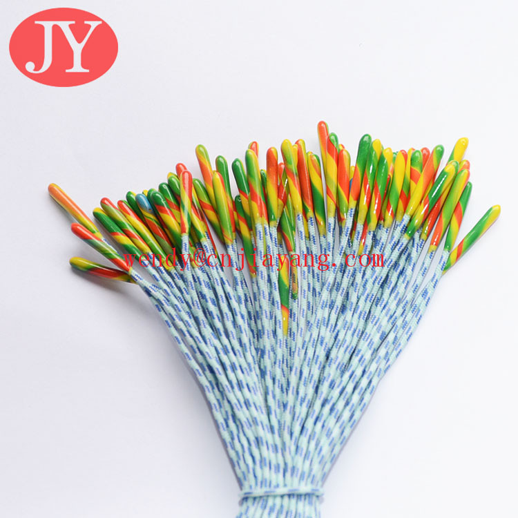 Custom Special Cheap Flat Plastic Clips Shoelace aglets shoelace charm