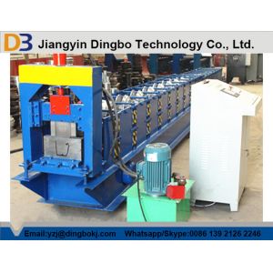 China 15 M / Min Automatic Rain Gutter Roll Forming Machine With Plc Control System on sale
