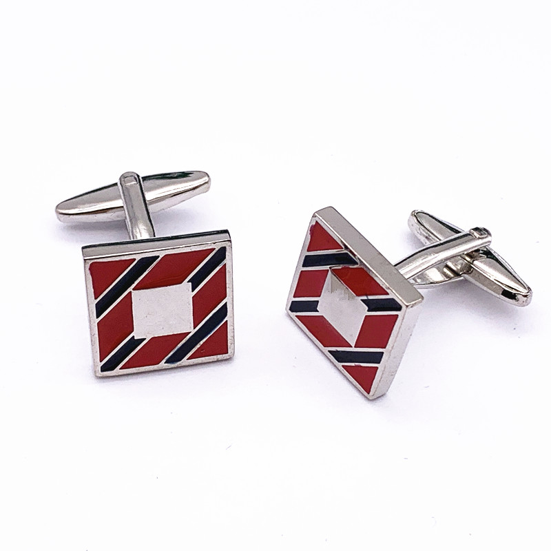 Different Styles Unique Mens Cufflinks , Metal Plated Gold Silver Novelty Cufflinks