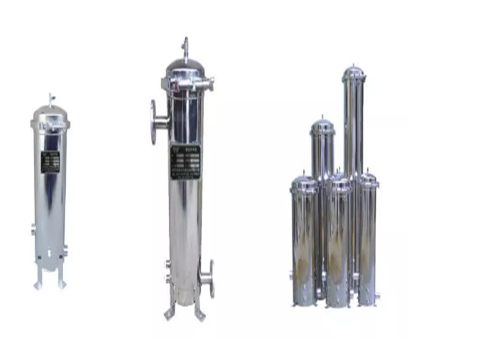 Chemical Cartridge Liquid Filter Housings 10 Inch For Wound Filter / Meltblown Filter