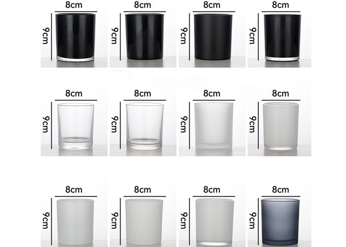 Custom Unique Modern Luxury Candle Jar With Lid Custom Empty Candle Container Glass Jars Luxury for Candle Making