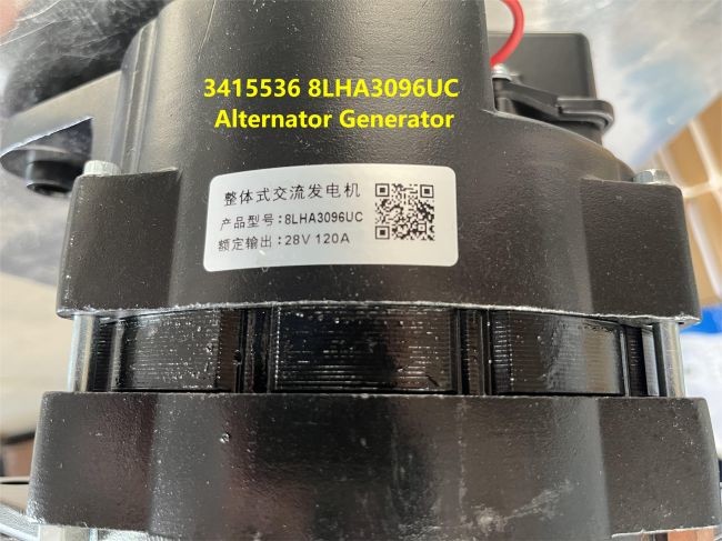 Cummins 6BT Alternator 3415536 CUMMINS Engine Parts 20V 120A Generator Cummins Alternator