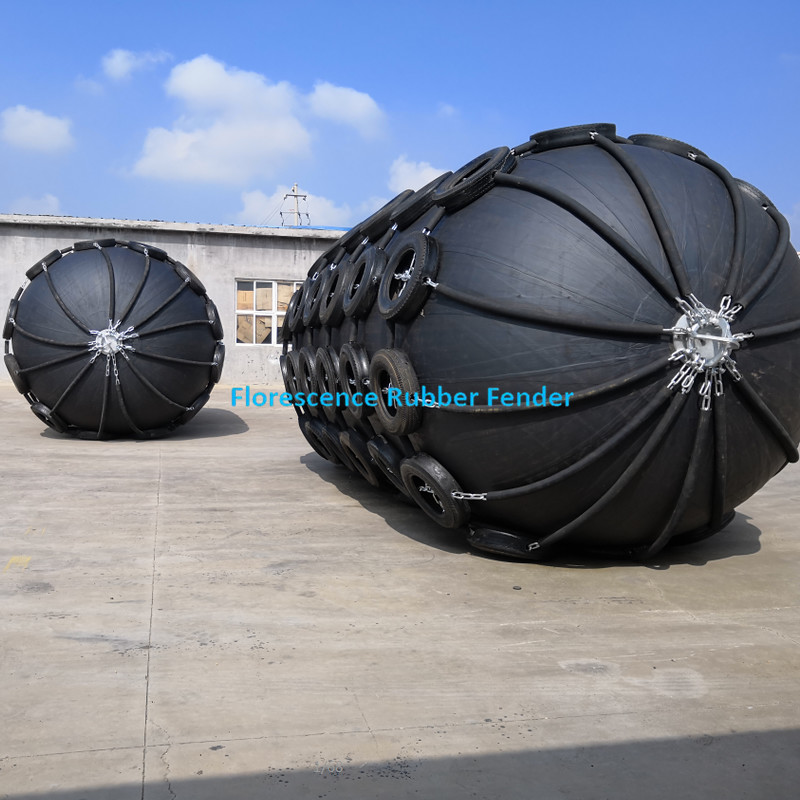 Marine Ship Inflatable Pneumatic Rubber Fender For Dock Berthing