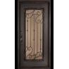 Buy cheap Medium Copper Finished Wrought Iron Single Door from wholesalers