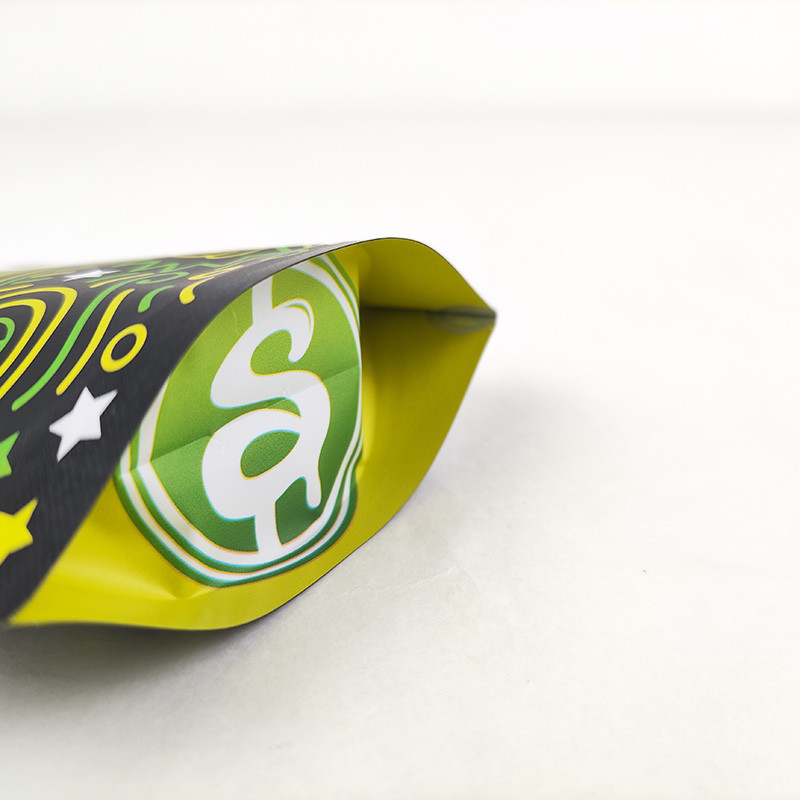Custom Printed 3.5g ziplockk Mylar Bags Aluminum Foil Stand Up For weed