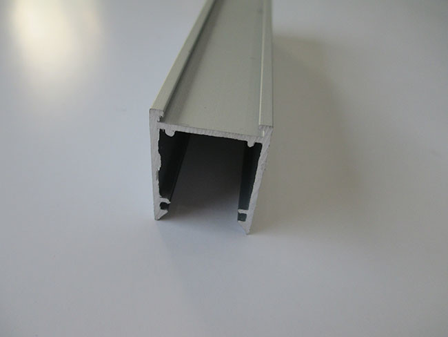 6000 Series LED Strip Aluminium Profile Natural Anodized ISO Standard