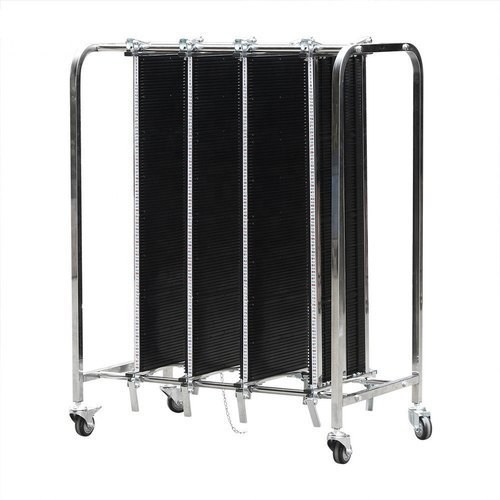 900*675*1300mm Smt Pcb Rack Trolley Adjustable Esd Pcb Storage Trolley Antistatic Esd Pcb Storage Trolley