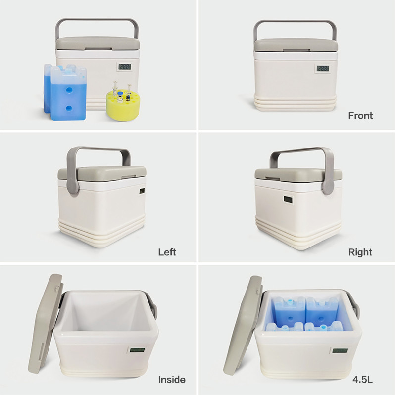 Customize Medical Cooler Box with Durable Ice Pack for and Customizable Cooling